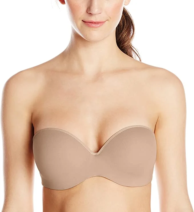 Nude Color Lingerie for WomenLe Mystere Women's Sculptural Strapless Bra