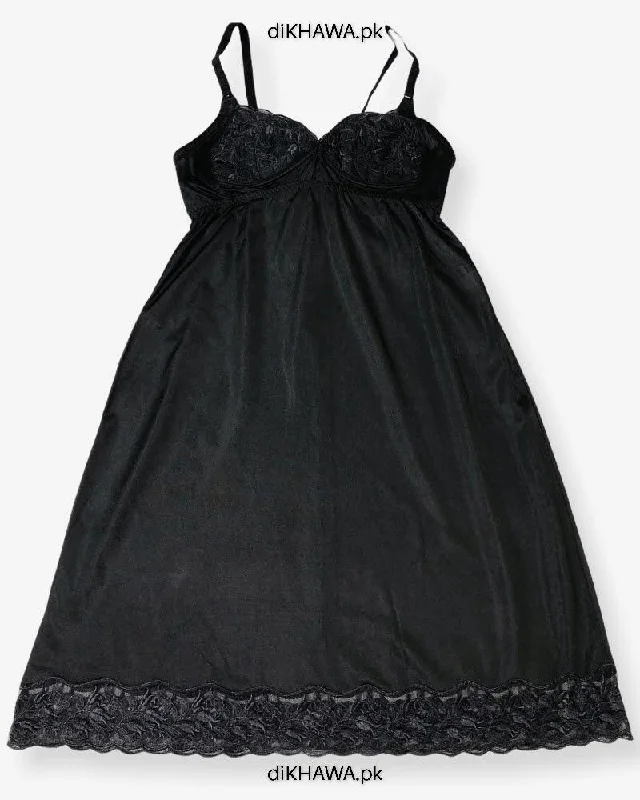 Pink sexy dresses for a sweet and feminine lookImported Stocklot Branded Nightwear Women Floral Lace Short Mini Nightdress Nighties
