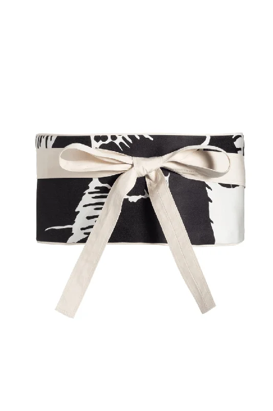 Comfortable Cotton Lingerie for Women Cote D'Azur Cotton Chino Obi Belt
