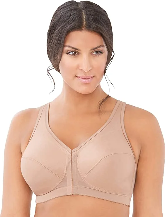 Women's Lingerie with Bow DetailsGlamorise 1265, Magic Lift with Posture Back Support Bra