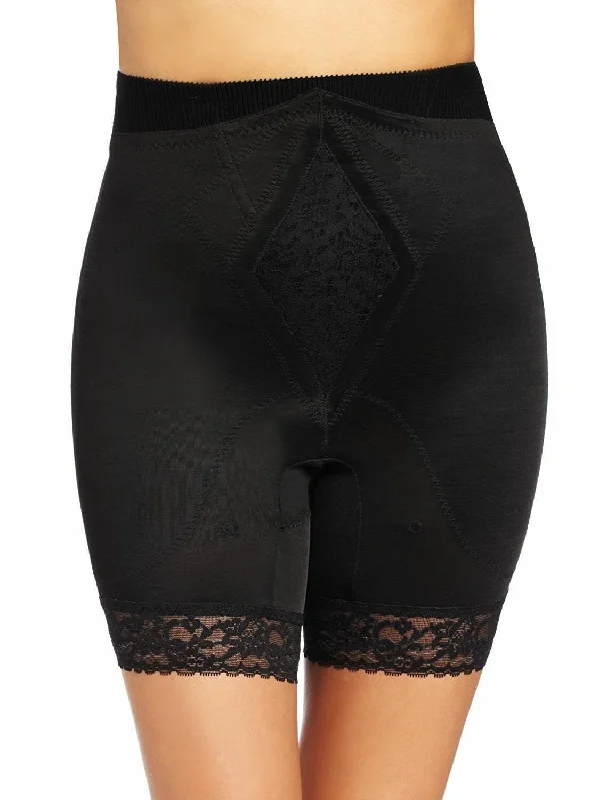 Women's Sheer Lingerie NightgownsRago, 6206/6206X High Waist Long Leg Shaper
