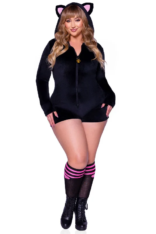 Plus Size Women's Cosplay LingeriePlus Size Comfy Cat Costume
