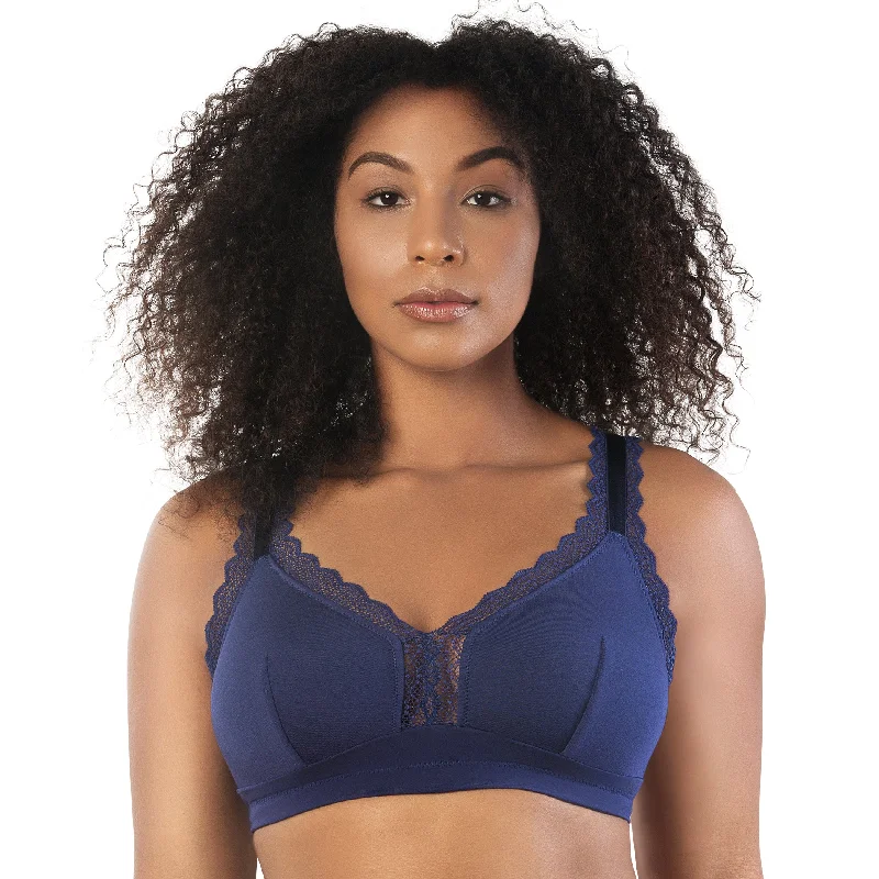Women's Lingerie with Removable PadsPARFAIT DALIS BRALETTE: NAVY