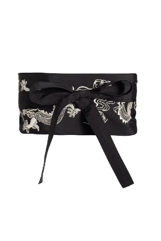 Women's Maternity Lingerie Dragon Techno Poplin Obi Unisex Belt