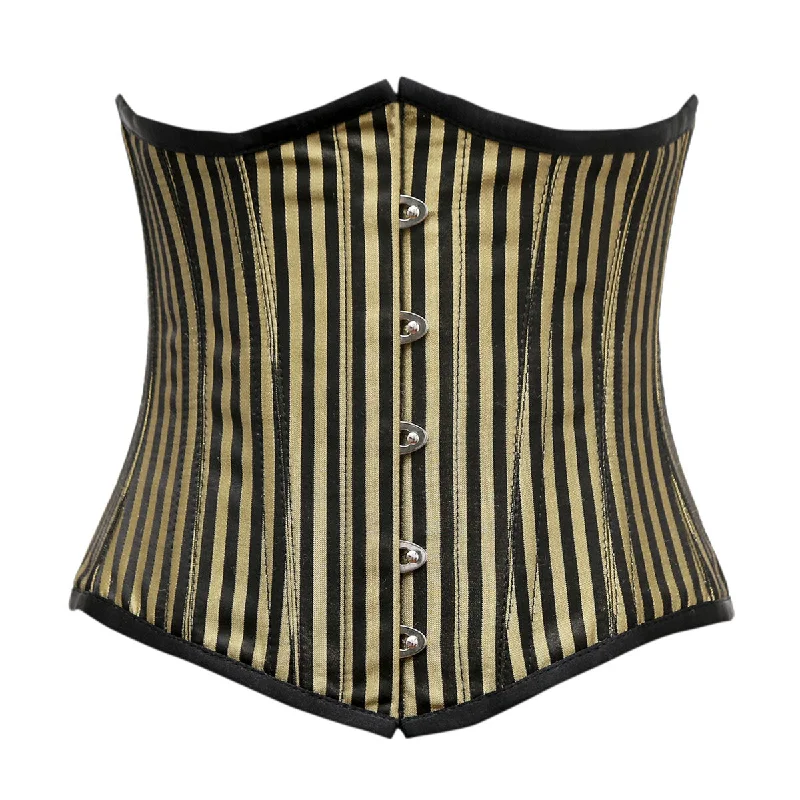 Striped corsets for a preppy and nautical vibeDelort Custom Made Corset