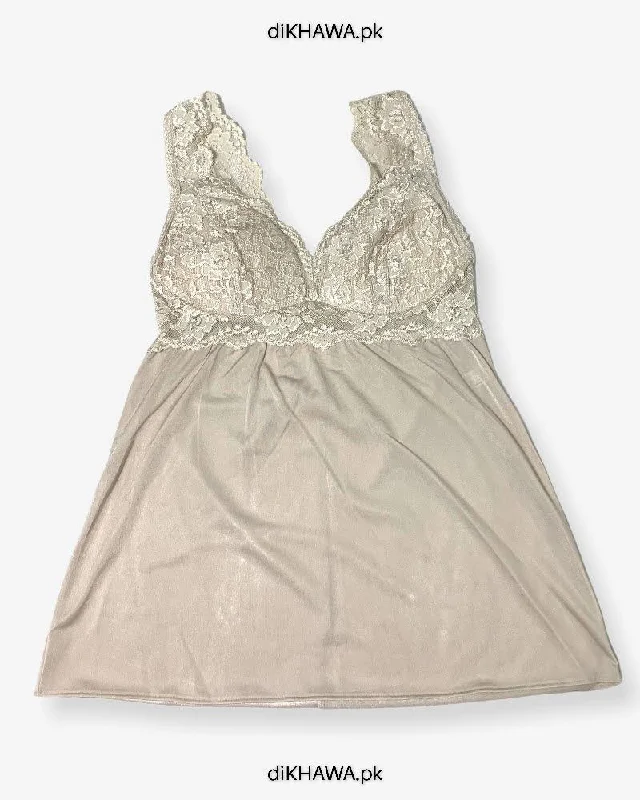 Tiered sexy dresses for a flouncy and feminine appearanceImported Stocklot Branded Cotton Nightwear Women Floral Lace Short Mini Nightdress Nighties Tiered sexy dresses for a flouncy and feminine appearanceImported Stocklot Branded Cotton Nightwear Women Floral Lace Short Mini Nightdress Nighties