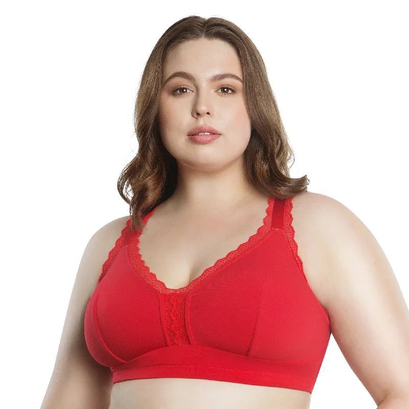 Nude Color Lingerie for WomenPARFAIT DALIS BRALETTE: RACING RED