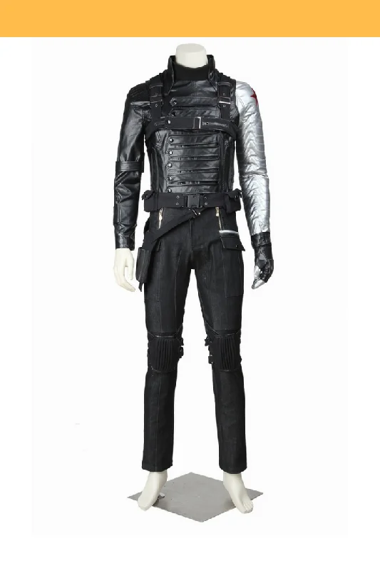 Women's Video Game Character Cosplay LingerieWinter Soldier PU Leather Cosplay Costume