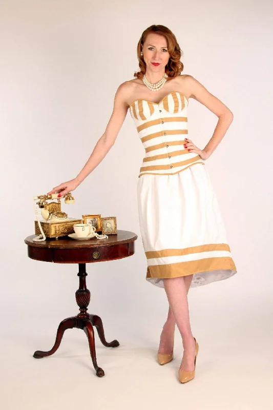 Hypoallergenic bustiers for sensitive skinThe Teddy Skirt. Exclusive bespoke gown skirt from The Old Hollywood Couture Collection. Vintage fashion skirt made personally for you