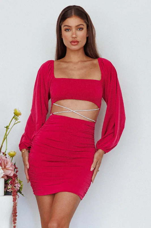 Mini dresses with halter necks for a stylish choice Nohemi Long Sleeve Diamante Mini Dress Plum Mini dresses with halter necks for a stylish choice Nohemi Long Sleeve Diamante Mini Dress Plum