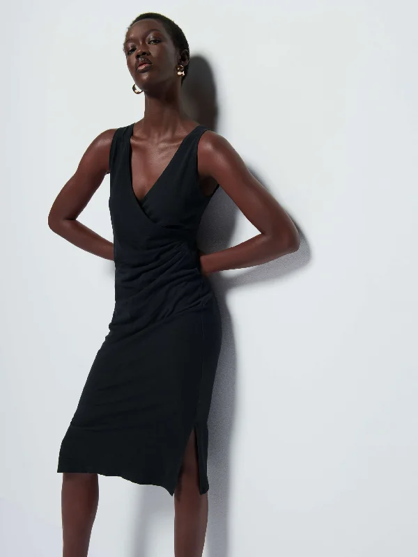 Midi dresses with ruffled sleeves for a more feminine and voluminous look Melrose Dress Midi dresses with ruffled sleeves for a more feminine and voluminous look Melrose Dress