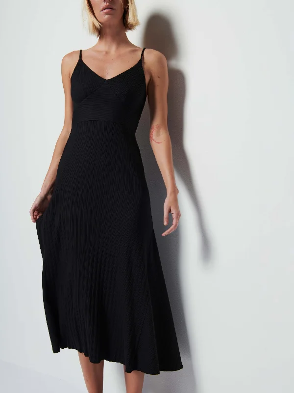 Midi dresses with wrap - around skirts for a customizable fit Melani Dress