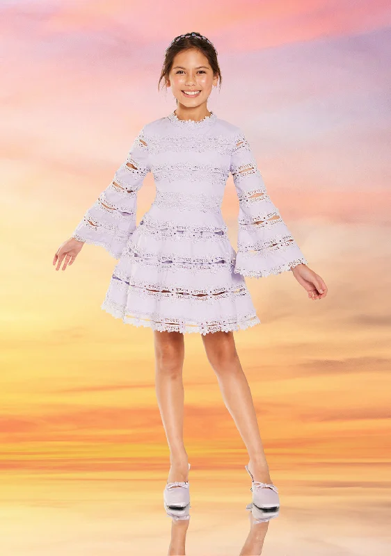 Mini dresses with tiered skirts for added volume Lucille Mini Dress