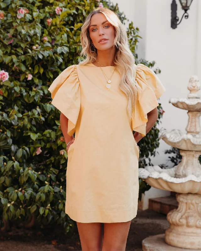 Mini dresses with patchwork designs for a unique style KittenAlarm - Davina Cotton Pocketed Mini Dress - Yellow Mini dresses with patchwork designs for a unique style KittenAlarm - Davina Cotton Pocketed Mini Dress - Yellow