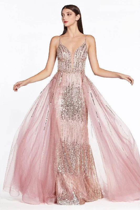 Maternity dress for a baby's first visit to the theater Cinderella Divine CR841 Long Evening Gown Spaghetti Strap Sexy Prom Dress Maternity dress for a baby's first visit to the theater Cinderella Divine CR841 Long Evening Gown Spaghetti Strap Sexy Prom Dress