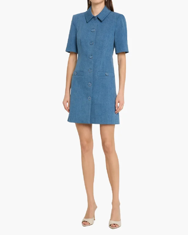 Everyday Dress with UV - protection for Sun - filled Days​ PAIGE DRESS IN SEA GLARE