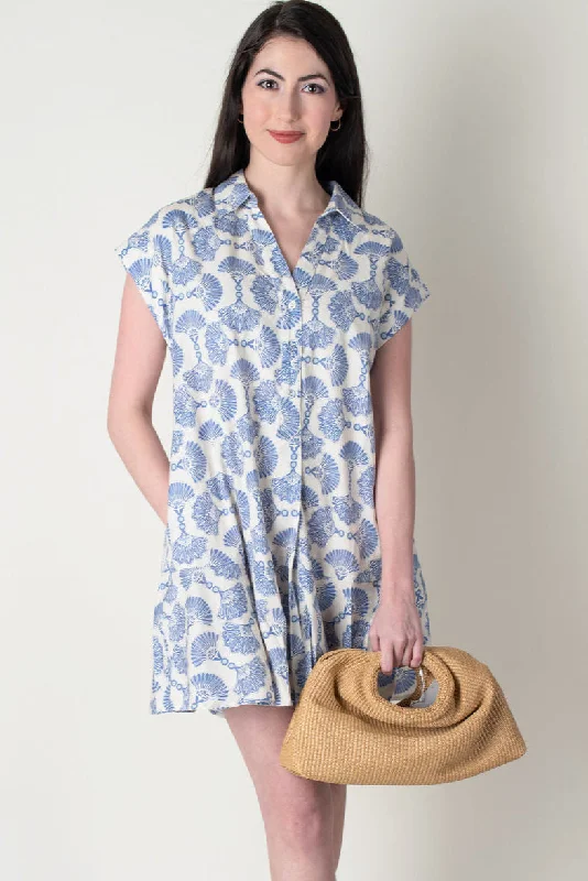 Everyday Dress with Durable Polyester - cotton Blend for Long - lasting Wear Fallen Skies Tunic Shirt Dress Everyday Dress with Durable Polyester - cotton Blend for Long - lasting Wear Fallen Skies Tunic Shirt Dress
