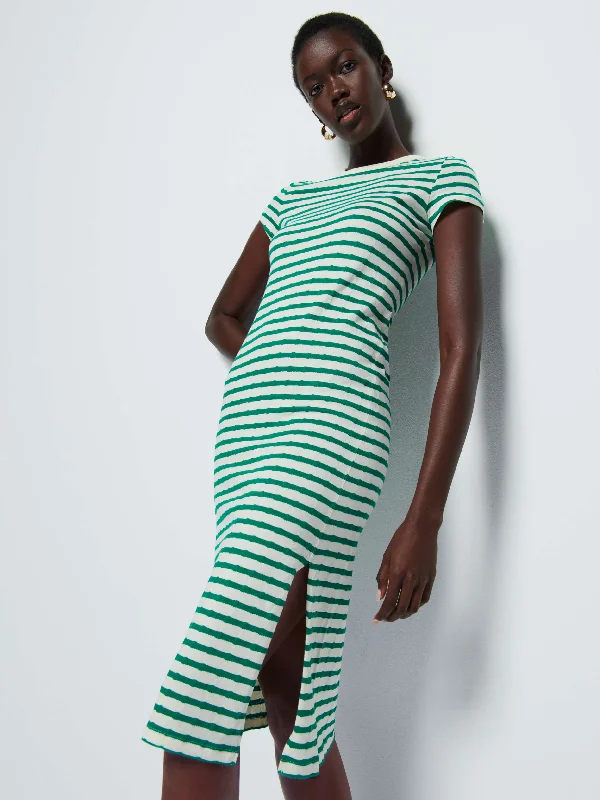 Midi dresses with pleated bodices for a classic and tailored look Ingrid Dress