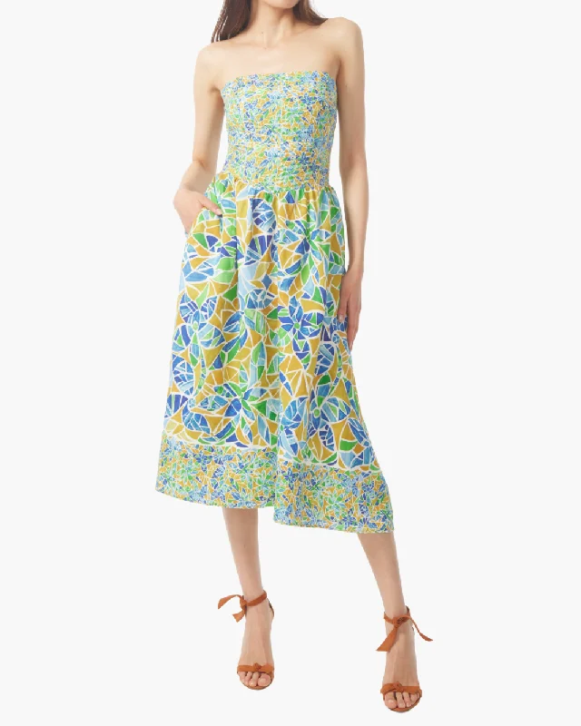  LUANNA DRESS IN RAVENNA PRINT