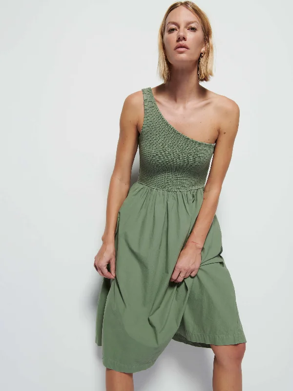 Midi dresses with belted waists to accentuate the figure Connie Dress