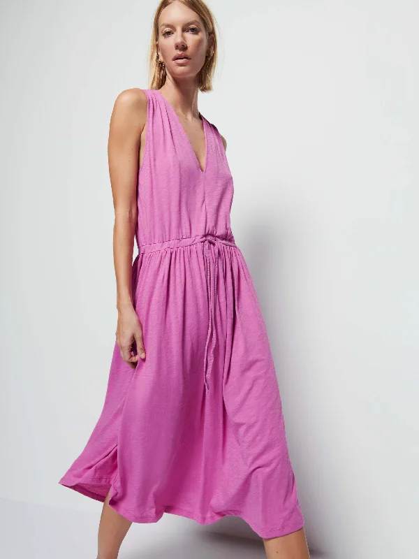 Midi dresses with tiered skirts for a bohemian festival look Brianna Dress