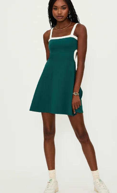 Animal print mini dresses for a bold statement Sage Green Tennis Dress by Beach Riot Animal print mini dresses for a bold statement Sage Green Tennis Dress by Beach Riot