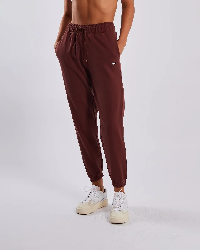 organic cotton women tights for an eco - friendly choiceJet Jogger Auburn Rust