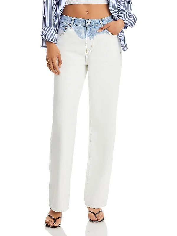 Straight - leg women jeans with a classic and timeless appealBobbie Womens Mid Rise Loose Straight Leg Jeans Straight - leg women jeans with a classic and timeless appealBobbie Womens Mid Rise Loose Straight Leg Jeans