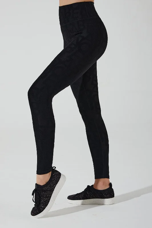 women tights with a blend of spandex for stretchDéese Fleur Legging 3D - Carbon