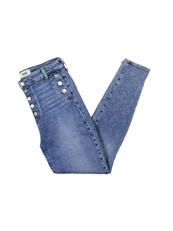 Stretch women jeans for enhanced mobility and comfortEmmie Womens High Rise Medium Wash Skinny Jeans Stretch women jeans for enhanced mobility and comfortEmmie Womens High Rise Medium Wash Skinny Jeans
