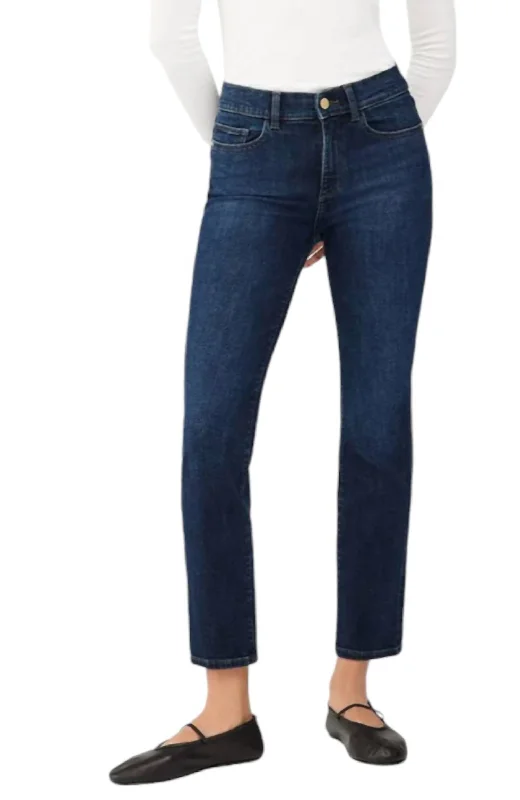 Light - wash women jeans for a fresh and summery appearanceMara Ankle Jeans In India Ink Light - wash women jeans for a fresh and summery appearanceMara Ankle Jeans In India Ink