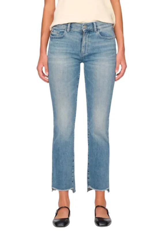 Distressed women jeans for a trendy and edgy lookMara Straight Ankle Jeans In Blue Current Distressed women jeans for a trendy and edgy lookMara Straight Ankle Jeans In Blue Current