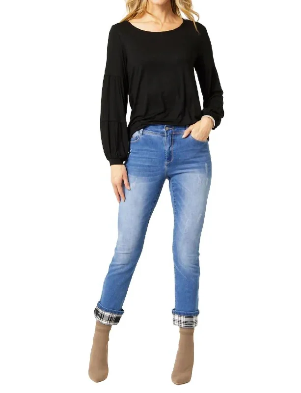 Acid - wash women jeans with a retro finishOmg Zoey Zip Boyfriend Jeans In Medium Denim Acid - wash women jeans with a retro finishOmg Zoey Zip Boyfriend Jeans In Medium Denim