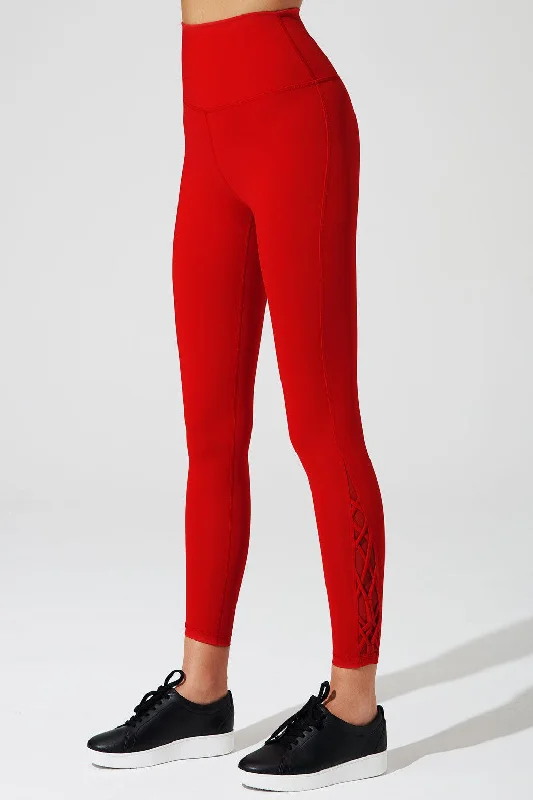 seamless women tights for a smooth look under clothesS'Angria 7/8 High Waist Legging - Burgundy Red seamless women tights for a smooth look under clothesS'Angria 7/8 High Waist Legging - Burgundy Red