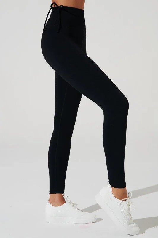women tights with a moisture - wicking fabric for active wearSwell Angel Legging - Black women tights with a moisture - wicking fabric for active wearSwell Angel Legging - Black