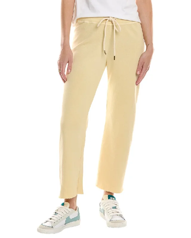 metallic - finish women tights for a glamorous lookTHE GREAT The Wide Leg Cropped Sweatpant metallic - finish women tights for a glamorous lookTHE GREAT The Wide Leg Cropped Sweatpant