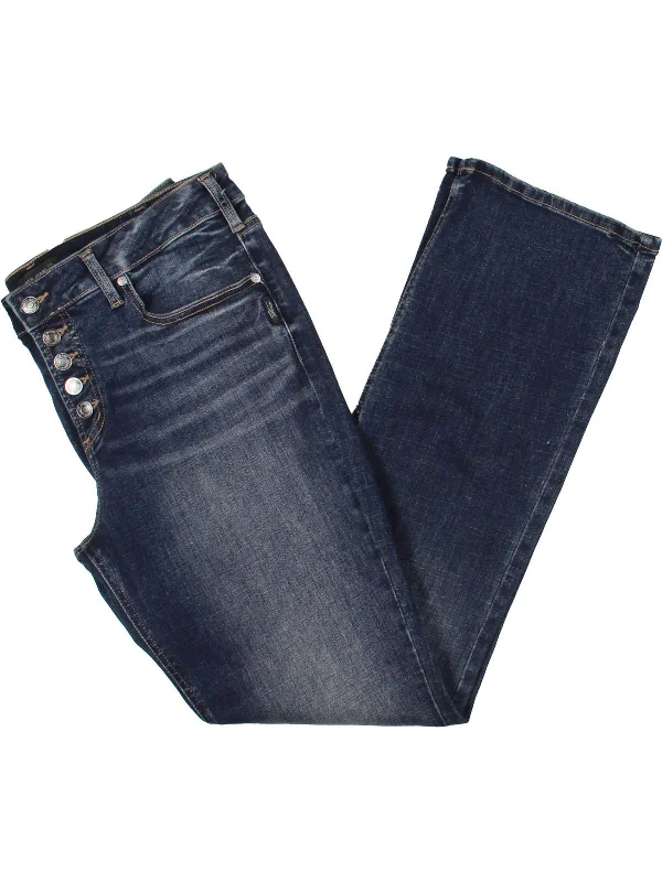 Straight - leg women jeans with a classic and timeless appealWomens Denim Mid Rise Bootcut Jeans Straight - leg women jeans with a classic and timeless appealWomens Denim Mid Rise Bootcut Jeans