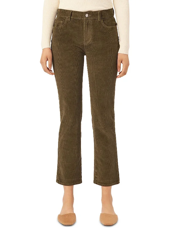 Ripped women jeans for a rebellious and fashion - forward styleWomens Mid-Rise Cropped Flared Jeans Ripped women jeans for a rebellious and fashion - forward styleWomens Mid-Rise Cropped Flared Jeans