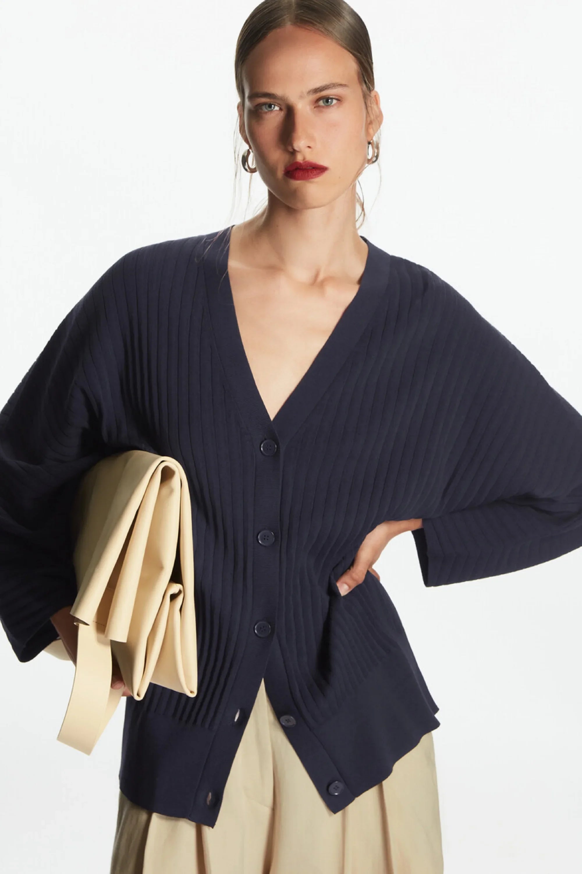 machine washable women cardigan for easy careCasual loose ribbed autumnal comfortable relaxed shoulder-sleeved fashionable Cardigans machine washable women cardigan for easy careCasual loose ribbed autumnal comfortable relaxed shoulder-sleeved fashionable Cardigans