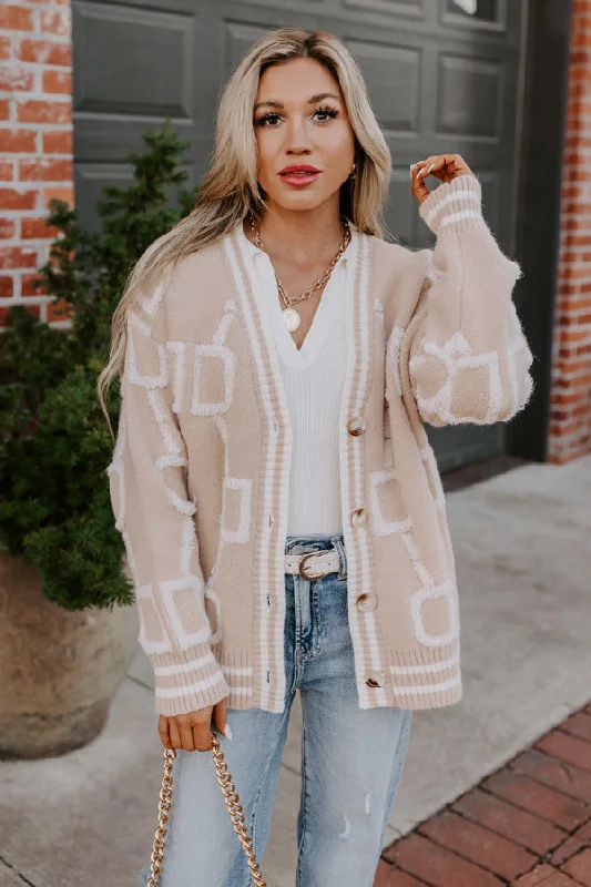 hooded women cardigan for added warmth and styleChilly Morning Cardigan In Birch