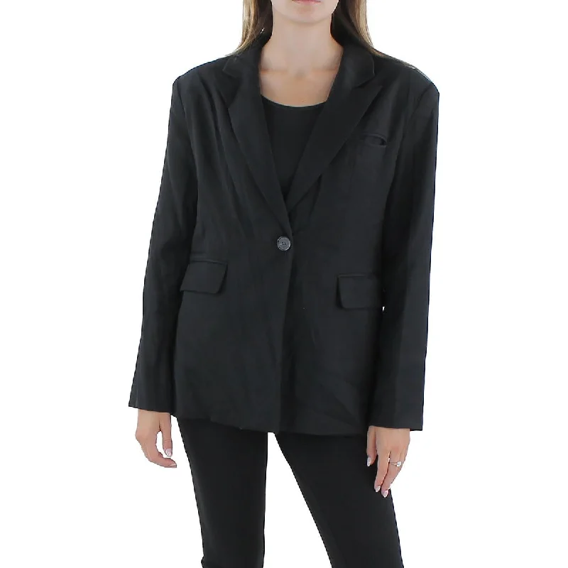 Plus Size Women's Double - Breasted Wool Blazers for Winter Office WearGracia Womens Suit Separate Office One-Button Blazer Plus Size Women's Double - Breasted Wool Blazers for Winter Office WearGracia Womens Suit Separate Office One-Button Blazer