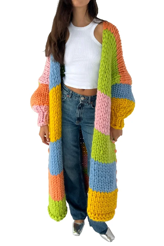 cropped women cardigan to pair with high - waisted jeansGroovy Chunky Knit Maxi Cardigan cropped women cardigan to pair with high - waisted jeansGroovy Chunky Knit Maxi Cardigan