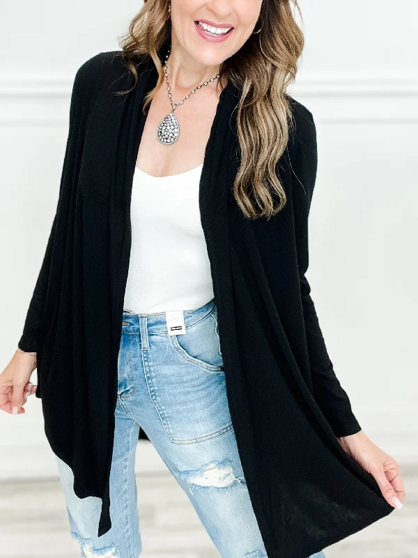open front women cardigan for easy stylingLong Sleeve Open Front Solid Knit Cardigan open front women cardigan for easy stylingLong Sleeve Open Front Solid Knit Cardigan