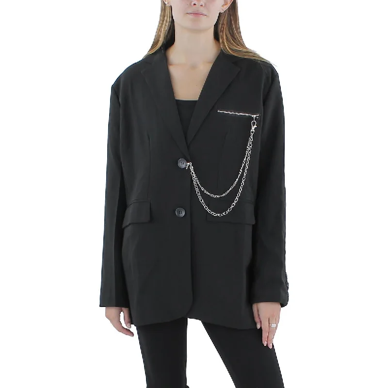 Single - Breasted Women's Tweed Blazers with Gold Buttons for a Classic LookMadonna & Co. Womens Office Suit Separate Two-Button Blazer Single - Breasted Women's Tweed Blazers with Gold Buttons for a Classic LookMadonna & Co. Womens Office Suit Separate Two-Button Blazer