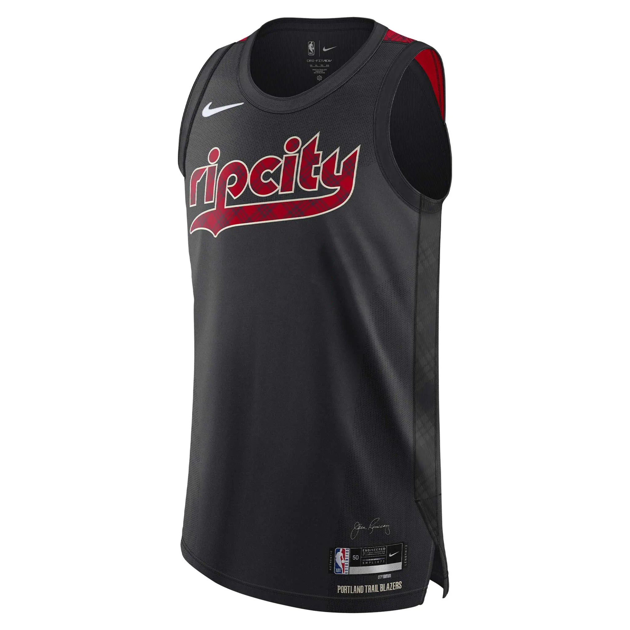 Women's Slim - Fit Blazers in Charcoal Gray for a Professional AppearancePortland Trail Blazers Nike Murray City Edition Retro Plaid Swingman Jersey Women's Slim - Fit Blazers in Charcoal Gray for a Professional AppearancePortland Trail Blazers Nike Murray City Edition Retro Plaid Swingman Jersey
