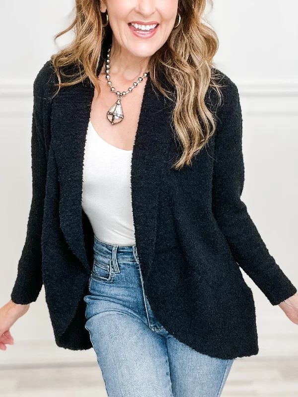 cashmere blend women cardigan for a luxurious feelSolid Luxury Soft Cardigan with Rounded Ribbed Edges cashmere blend women cardigan for a luxurious feelSolid Luxury Soft Cardigan with Rounded Ribbed Edges