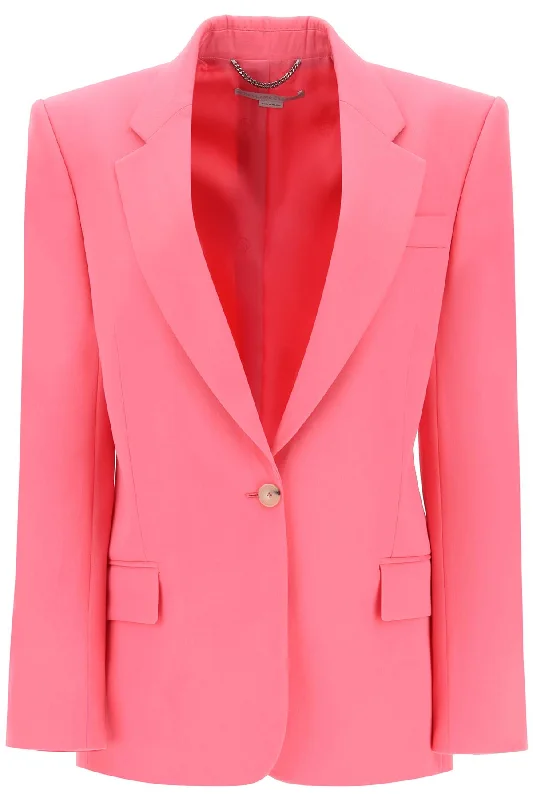Plus Size Women's Double - Breasted Wool Blazers for Winter Office WearStella mccartney blazer in responsible wool 650095 3CU704 WATERMELON Plus Size Women's Double - Breasted Wool Blazers for Winter Office WearStella mccartney blazer in responsible wool 650095 3CU704 WATERMELON