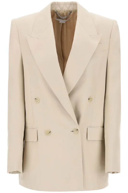 Women's Peplum Blazers in Emerald Green for a Stylish Work AttireStella mccartney double-breasted bl 650087 3DU701 SAND Women's Peplum Blazers in Emerald Green for a Stylish Work AttireStella mccartney double-breasted bl 650087 3DU701 SAND
