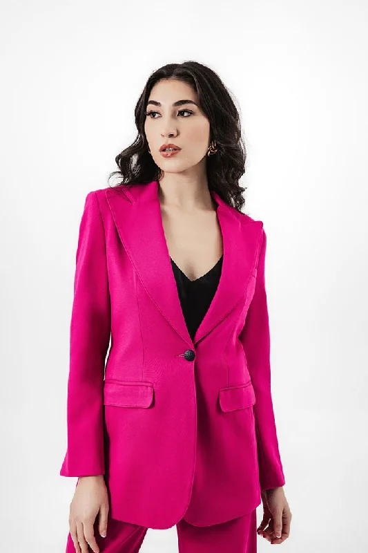Double - Breasted Women's Polyester Blazers in Bright Colors for a Fun StyleTaylor Tailored Ponte Blazer Double - Breasted Women's Polyester Blazers in Bright Colors for a Fun StyleTaylor Tailored Ponte Blazer