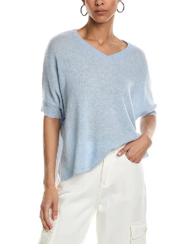 Plus Size Women's Off - Shoulder Ruffled Hem Sweater in Pink for a Feminine and Flirty LookBrodie Cashmere Bronte Cashmere Sweater Plus Size Women's Off - Shoulder Ruffled Hem Sweater in Pink for a Feminine and Flirty LookBrodie Cashmere Bronte Cashmere Sweater